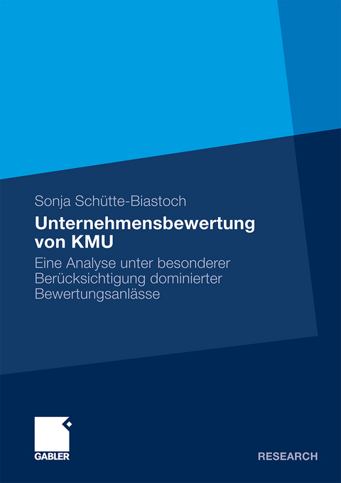 Unternehmensbewertung von KMU - Sonja Sch&uuml;tte-Biastoch