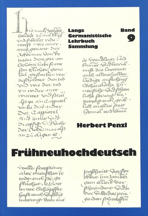 Fr&uuml;hneuhochdeutsch - Herbert Penzl