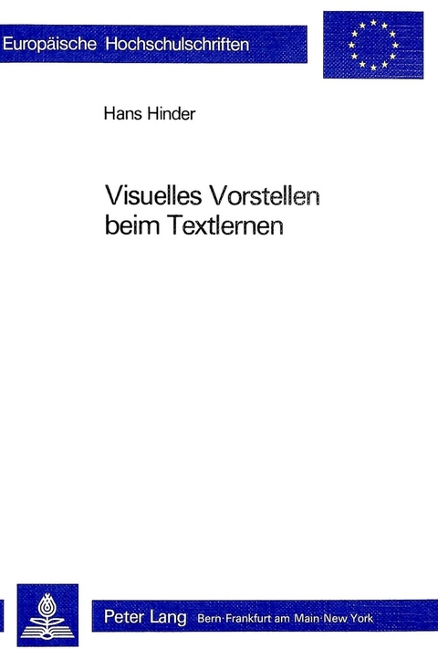 Visuelles Vorstellen beim Textlernen - Hans Hinder