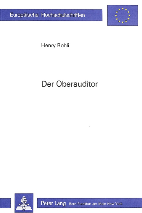 Der Oberauditor - Henry Bohli