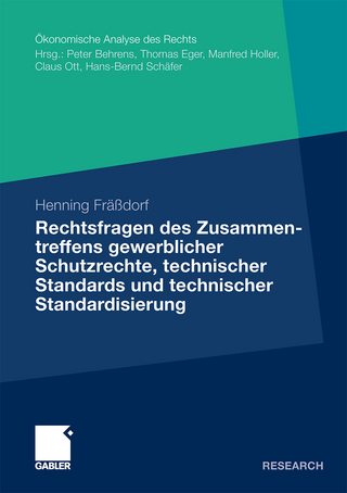 Rechtsfragen des Zusammentreffens gewerblicher Schutzrechte, technischer Standards und technischer Standardisierung