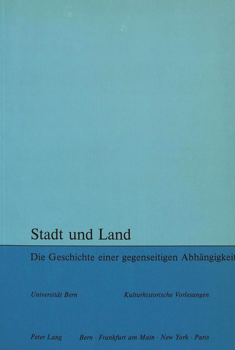 Stadt und Land - 