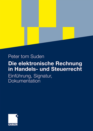 Die elektronische Rechnung in Handels- und Steuerrecht