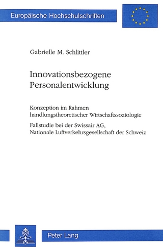 Innovationsbezogene Personalentwicklung