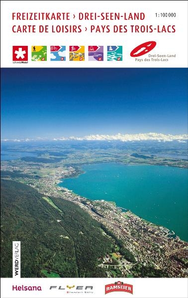 Freizeitkarte Drei-Seen-Land/Carte de loisirs Pays des Trois-Lacs - 