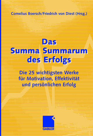Das Summa Summarum des Erfolgs