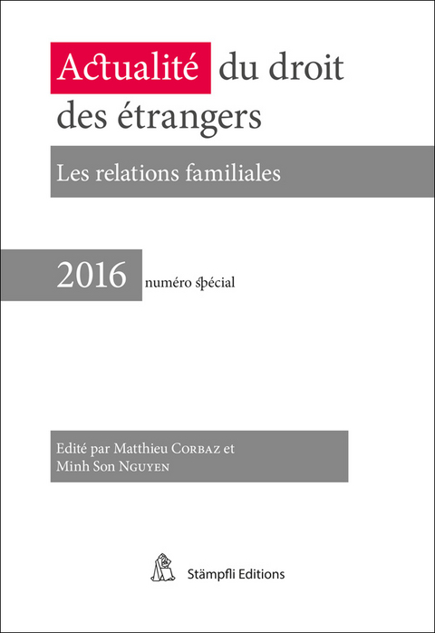 Actualit&eacute; du droit des &eacute;trangers - 