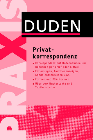 Duden Praxis – Privatkorrespondenz