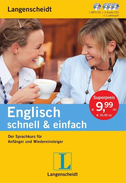 Langenscheidt Englisch schnell & einfach - Set aus Buch, 3 Audio-CDs und 1 MP3-CD