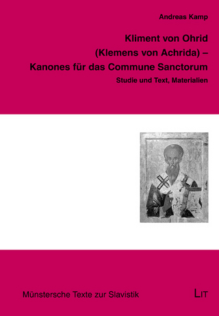 Kliment von Ohrid (Klemens von Achrida) - Kanones für das Commune Sanctorum