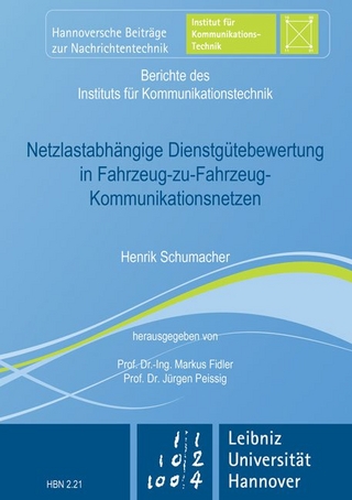 Netzlastabhängige Dienstgütebewertung in Fahrzeug-zu-Fahrzeug-Kommunikationsnetzen