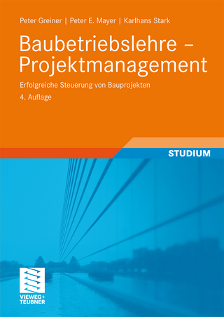 Baubetriebslehre - Projektmanagement