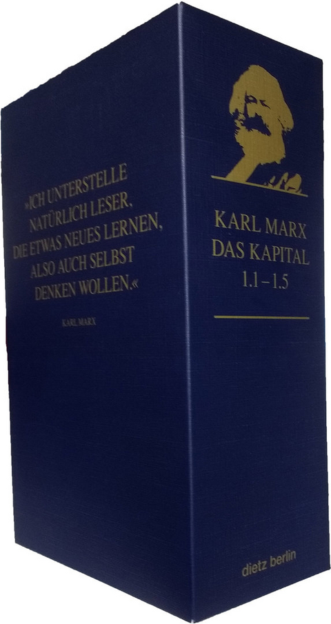 Das Kapital 1.1 bis 1.5 im Schuber - Karl Marx