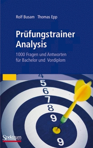 Prüfungstrainer Analysis