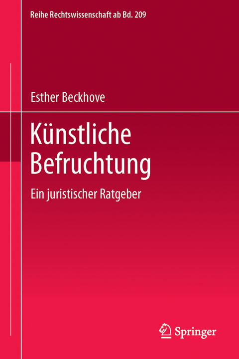 K&uuml;nstliche Befruchtung - Esther Beckhove