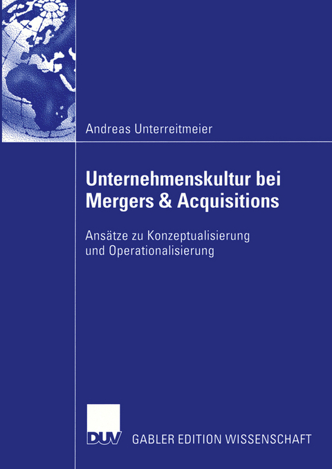 Unternehmenskultur bei Mergers & Acquisitions - Andreas Unterreitmeier