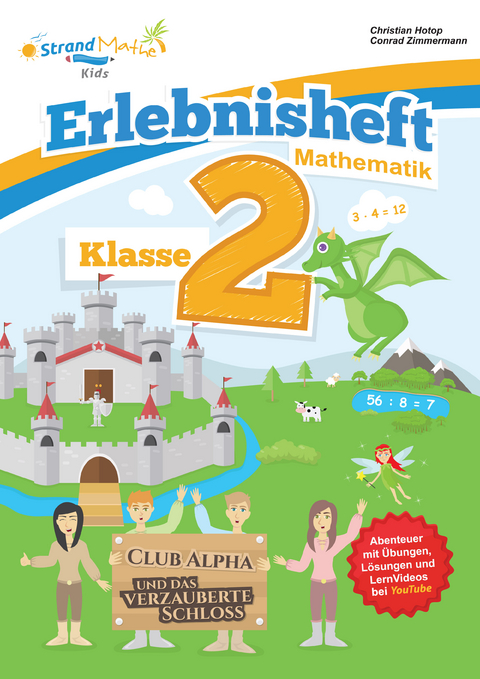 StrandMathe Mathematik Übungsheft Klasse 2 – Erlebnisheft – Multiplizieren und Dividieren - Christian Hotop, Conrad Zimmermann