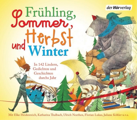 Fr&uuml;hling, Sommer, Herbst und Winter. - 
