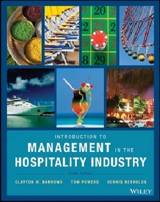 Introduction to Management in the Hospitality Industry