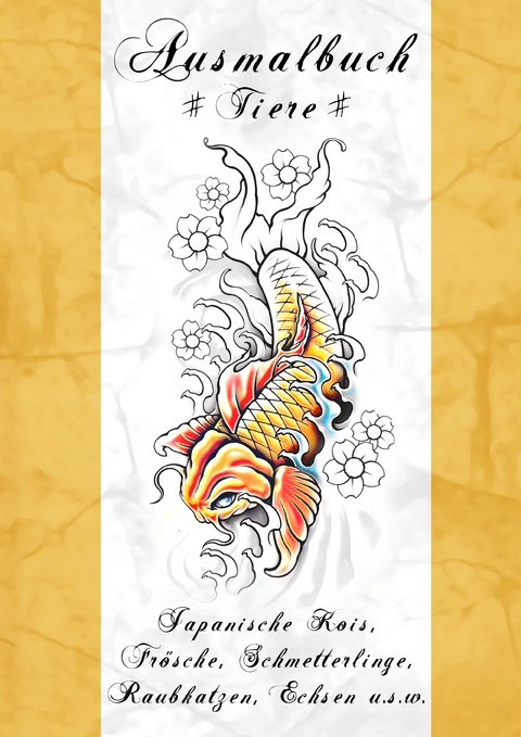 Ausmalbuch Tiere - Mirko Krajewski