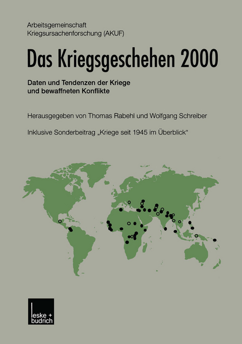 Das Kriegsgeschehen 2000 - Thomas Rabehl, Wolfgang Schreiber