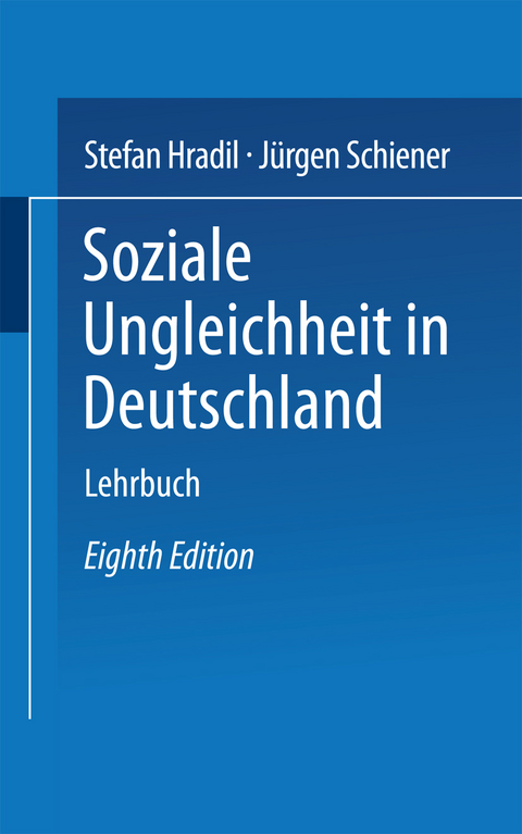 Soziale Ungleichheit in Deutschland - Stefan Hradil