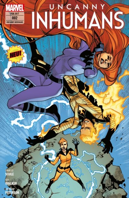 Uncanny Inhumans - Charles D. Soule, Brandon Peterson