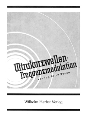 Ultrakurzwellen-Frequenzmodulation - Erich Wrona