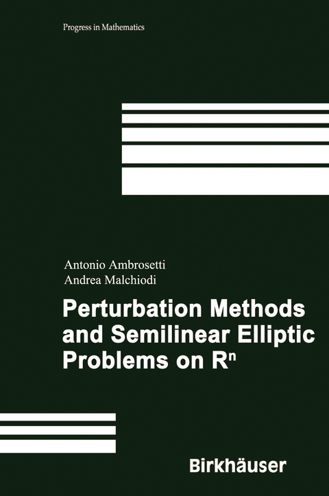 Perturbation Methods and Semilinear Elliptic Problems on R^n - Antonio Ambrosetti, Andrea Malchiodi