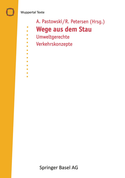 Wege aus dem Stau - A. Pastowski, R. Petersen