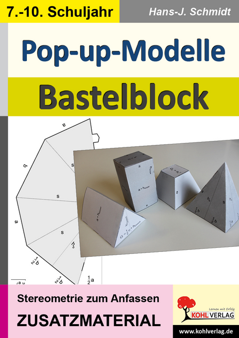 Pop-up-Modelle / Bastelblock - Hans-J. Schmidt