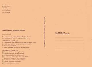 Neue Briefe aus dem Europäischen Abendland