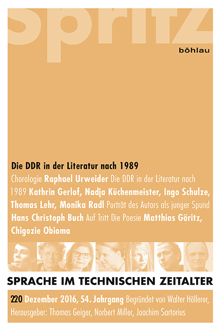 Die DDR in der Literatur nach 1989 - 