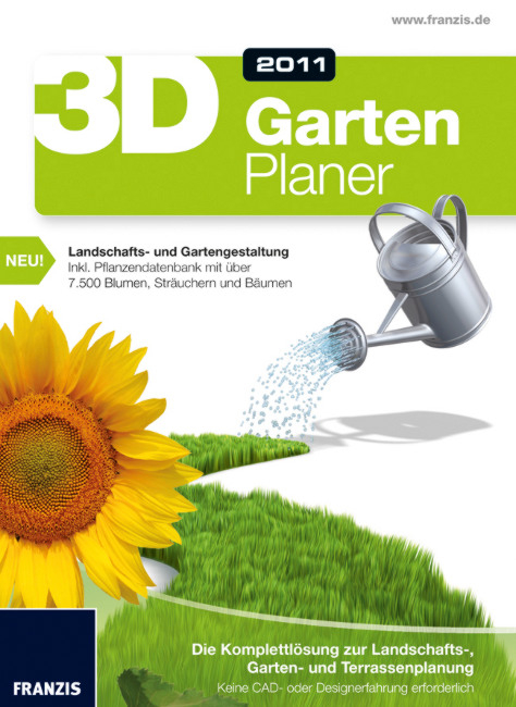 Franzis 3D Gartenplaner 2011