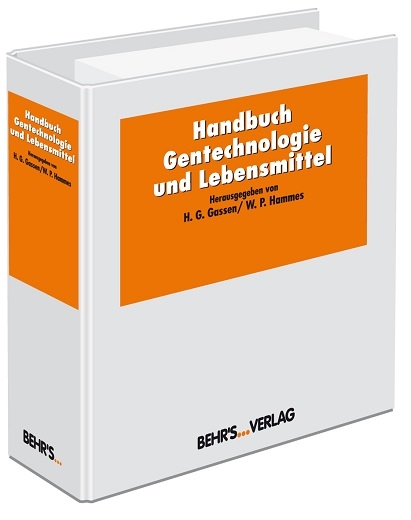 Handbuch Gentechnologie und Lebensmittel - Dr. K. Aulrich, Prof. Dr. Hans-K. Biesalski, Prof. Dr. Helmut Erbersdobler, RA Dr. Marcus Girnau, Dr. Sabine G&ouml;rgen, Prof. Dr. med. vet. Walther Heeschen, Prof. Dr.-Ing. habil. Benno Kunz, Dr. Uwe-Jens Salzer, Hanspeter Schmidt, Prof. Dr. Burckhard Viell, Dr. Andreas Wehlau, Prof. Dr. Herbert J. Buckenh&uuml;skes, Prof. Dr. Klaus-Dieter Jany, Prof. Dr. Johannes Kr&auml;mer, Prof. Dr. Herbert Weber, Dr. W. Bender, Dr. R. Bilang, Dr. Karl Buchta, Dr. H.-J. Buhk, Dr. C. Conzelmann, Prof. Dr. Gerhard Flachowsky, Dr. M. Frauen, Ralf Greiner, Dr. J&uuml;rgen Hampel, Dr. T. Hektor, Dr. C. Hertel, Dipl.-Ing. T. Hirzinger, J. Katzek
