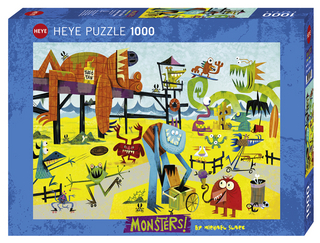Monster Beach Puzzle