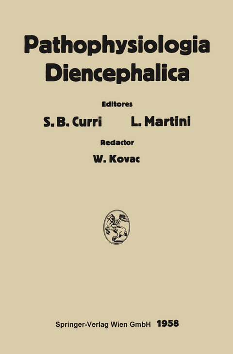 Pathophysiologia Diencephalica - 