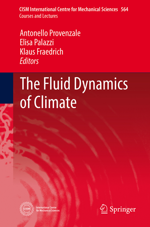 The Fluid Dynamics of Climate - 