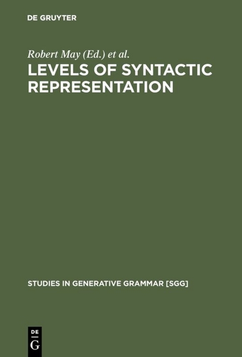 Levels of Syntactic Representation - 