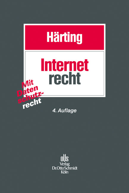 Internetrecht - Niko H&auml;rting