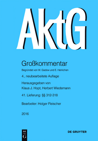 Aktiengesetz / §§ 312-318