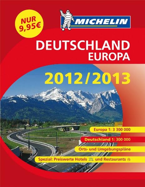 Michelin Stra&szlig;enatlas Deutschland/Europa 2012/2013