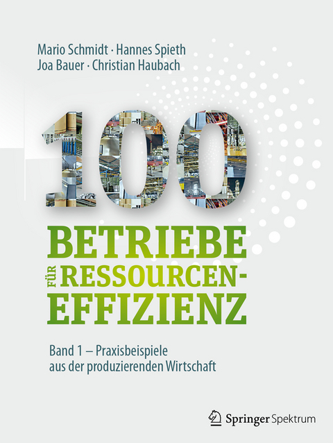 100 Betriebe f&uuml;r Ressourceneffizienz - Band 1 - Mario Schmidt, Hannes Spieth, Joa Bauer, Christian Haubach