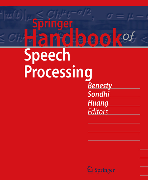 Springer Handbook of Speech Processing - 
