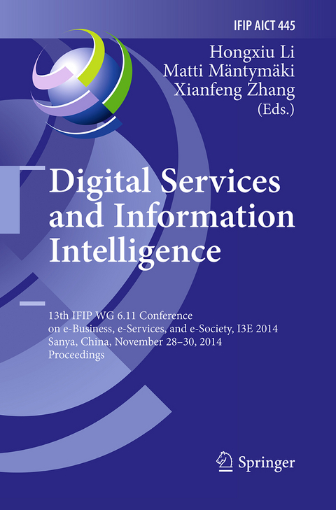 Digital Services and Information Intelligence - 