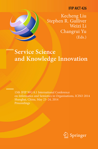 Service Science and Knowledge Innovation