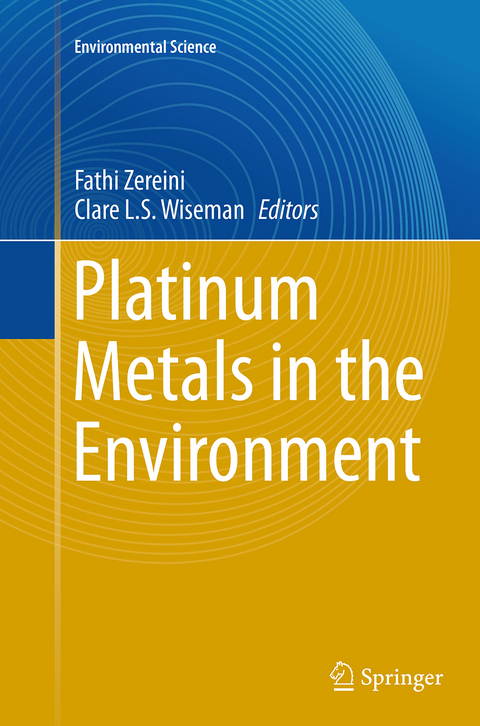 Platinum Metals in the Environment - 