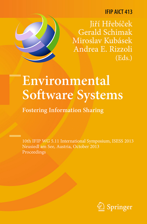 Environmental Software Systems. Fostering Information Sharing - 