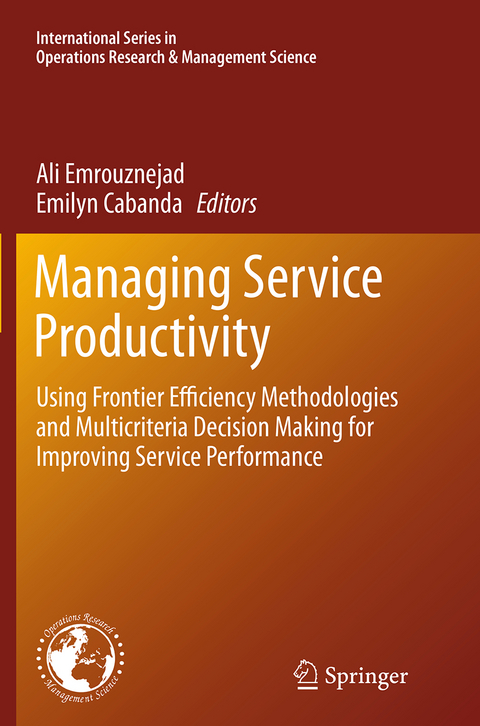 Managing Service Productivity - 