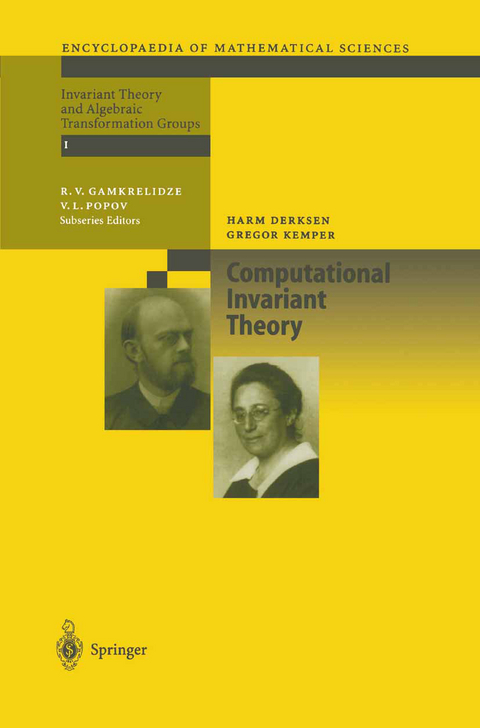 Computational Invariant Theory - Harm Derksen, Gregor Kemper